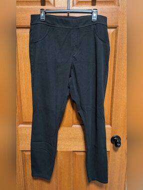 Women's en's Black Stretch Casual Pants/Jeggings